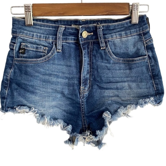 KanCan Pants - Kancan Womens Jean Shorts Size 5 Cutoff Distressed Denim